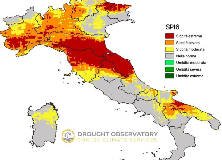 Siccità al centro nord?